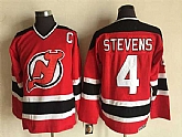 New Jersey Devils #4 Stevens Red Throwback CCM Stitched Jersey,baseball caps,new era cap wholesale,wholesale hats